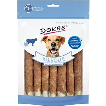 

Dokas Tyčinky z hovězí kůže obalené krůtím masem 190 g