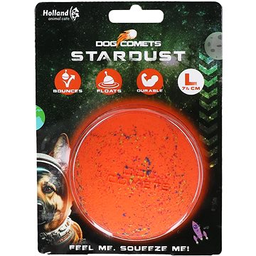 

Dog Comets Stardust plovoucí míč oranžový L / 7,5 cm