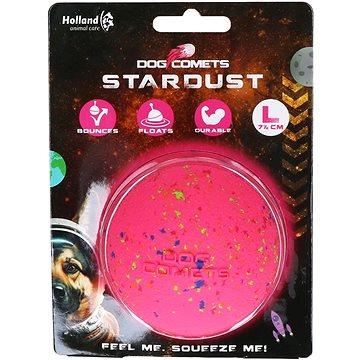 

Dog Comets Stardust plovoucí míč růžový L / 7,5 cm