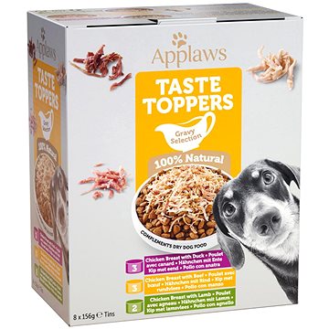 

Applaws Dog Taste Toppers Gravy, multipack, 8 × 156 g