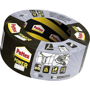

PATTEX Power tape stříbrná 50 m