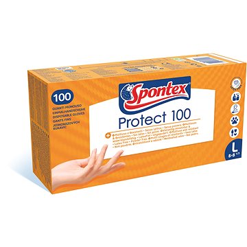 

SPONTEX Protect vel. L, 100 ks