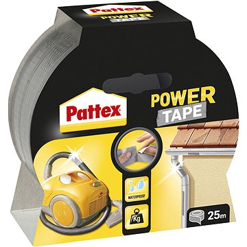 PATTEX Power Tape stříbrná, 5 cm × 25 m