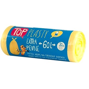 

VIPOR HDPE Top na plast 60 l, 30 ks, žlutý