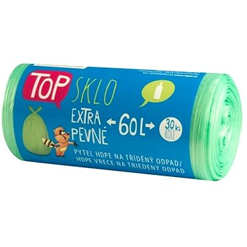 

VIPOR HDPE Top na sklo 60 l, 30 ks, zelený