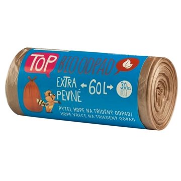 

VIPOR HDPE Top na bioodpad 60 l, 30 ks, hnědý