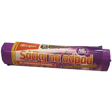 

VIPOR LDPE zatahovací s vůni levandule 60 l, 10 ks