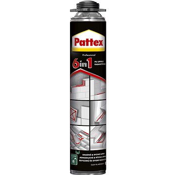 

PATTEX 6v1 pistolová PU pěna 750 ml
