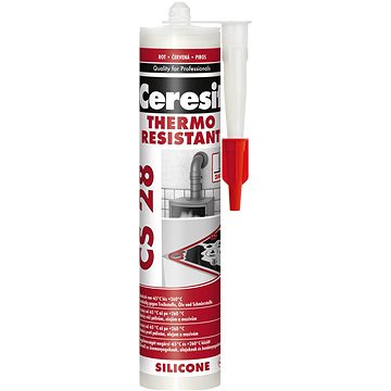 

CERESIT CS 28 Thermo resistant, červený 280 ml