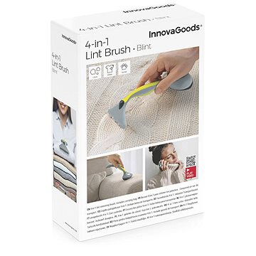 

InnovaGoods Kartáč na odstraňování žmolků 4v1