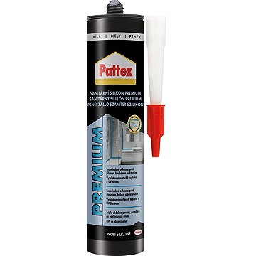 

PATTEX Sanitární silikon Premium trojitá ochrana proti plísni bílý 310 ml