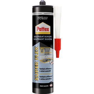 

PATTEX Neutrální silikon transparentní 280 ml