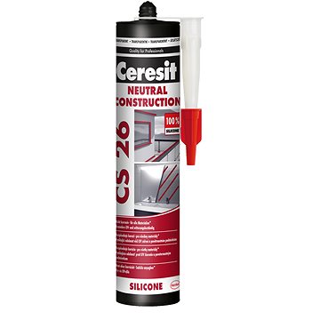 

CERESIT Neutrální silikon CS 26 Lepení zrcadel transparent 300 ml
