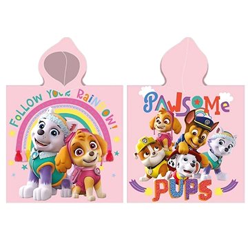 

FARO Dětské pončo Paw Patrol Pawsome 55/110 cm