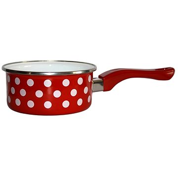 

Metalac Červený puntík, s bakelitovou ručkou 14 cm, 1 l