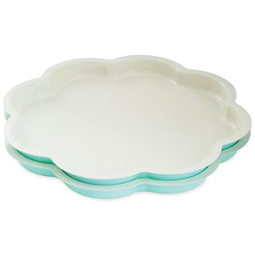 

Nordic Ware Sada forem na dortové pláty Květina 2 ks modrá