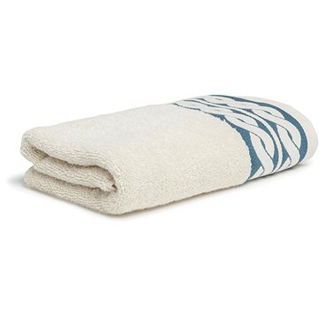 

Möve Cosy Knits Ručník s bordurou 50 × 100 cm tmavě tyrkysový