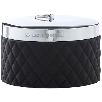 

Lene Bjerre Portia s poklopem 9 cm, černá