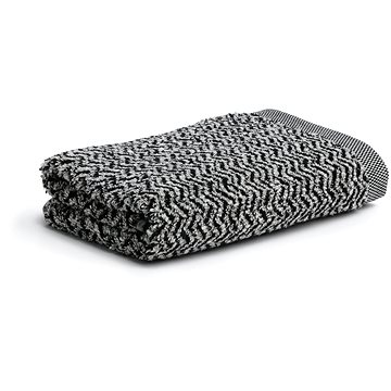 

Möve Brooklyn Ručník rybí kost 30 × 50 cm černý