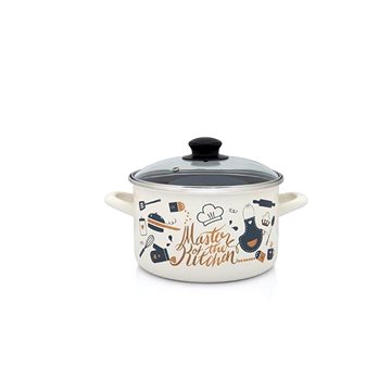 

Metalac Hrnec se skleněnou poklicí Master of Kitchen, 24 cm, 6,75 l