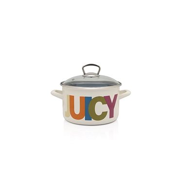 

Metalac Hluboký smaltovaný hrnec Standard s poklicí Juicy_Tasty, 20 cm, 4 l