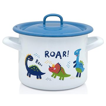 

Metalac Smaltovaný hrnec s poklicí Dino, 14 cm, 1,5 l