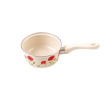 

Metalac Smaltovaný rendlík, mák, 14 cm, 1 l