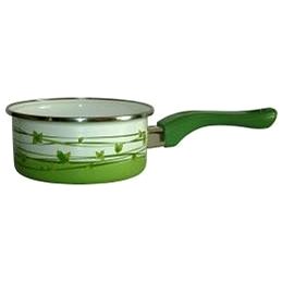 

Metalac Smaltovaný rendlík s bakelitovou ručkou, tráva, 16 cm, 1,5 l