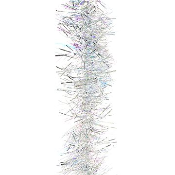 

DOMMIO Vánoční ozdoby - řetěz, stříbrný, laserový efekt, 200 cm