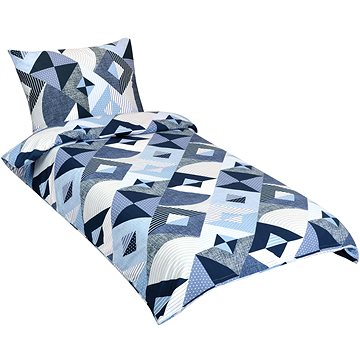 

Bellatex bavlna, geometrie modrá, 140 × 200, 70 × 90