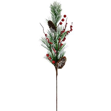 

DOMMIO Větvička borovice zasněžená 62 cm