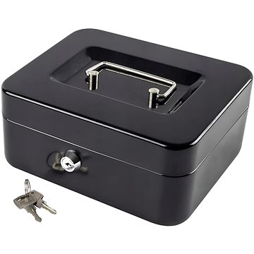

Verk 01442 Příruční pokladna 15,2 × 12 × 8 cm, černá