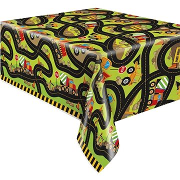 

UNIQUE Plastový ubrus - stavba, 137 × 213 cm