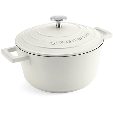 

MasterClass indukční nepřilnavý hrnec, 20 cm, 2,5 l, krémový