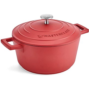 

MasterClass indukční nepřilnavý hrnec, 20 cm, 2,5 l, červený
