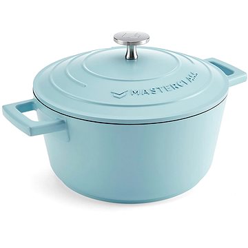 

MasterClass indukční nepřilnavý hrnec, 20 cm, 2,5 l, pastelově modrý