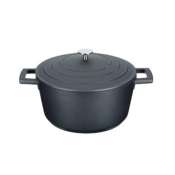 

MasterClass indukční nepřilnavý hrnec, 24 cm, 4 l, černý