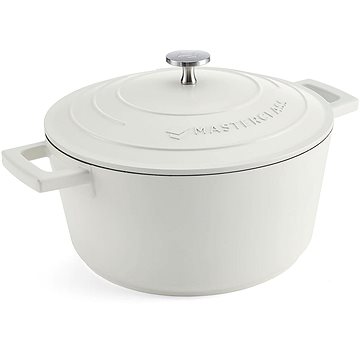 

MasterClass indukční nepřilnavý hrnec, 24 cm, 4 l, krémový