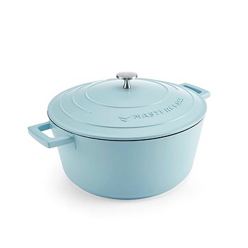 

MasterClass indukční nepřilnavý hrnec, 28 cm, 5 l, pastelově modrý