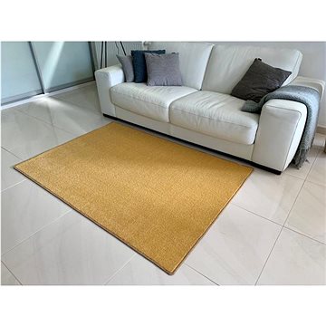 

Kusový koberec Eton Exklusive žlutý 57 × 120 cm