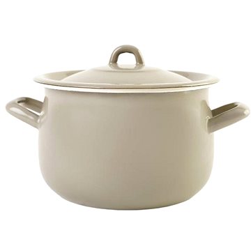 

Olymp Klasik smaltovaný baněný s poklicí 22 cm 6,3 l Elegant Grey