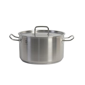 

Metalac, Hluboký kastrol s poklicí 38 cm, 25 l, INOX PROFESSIONAL