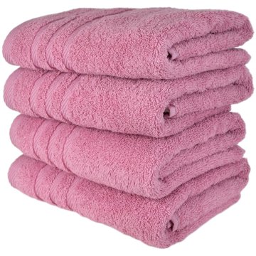 

DOMMIO Market Sada froté ručníků 50 × 90 cm 4 ks růžové