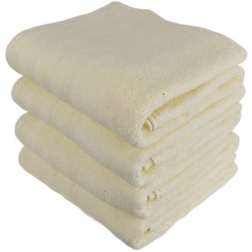 

DOMMIO Uni Sada froté osušek 70 × 130 cm 4 ks krémové