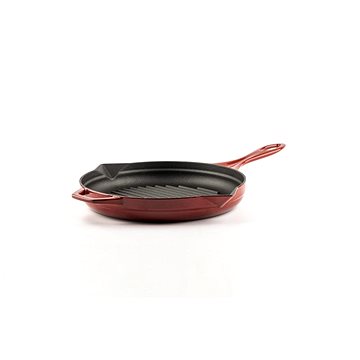 

Hósse, Grilovací pánev kulatá, průměr 28 cm, (HSY GTV), vroubkovaná, oranžová