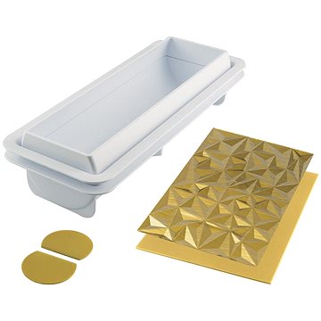 

Silikomart Silikonová pečicí forma na dort DIAMOND BUCHE
