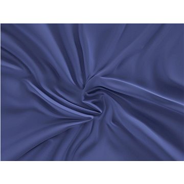 

Kvalitex Saténové prostěradlo s gumou 200 × 200 cm, tmavě modré