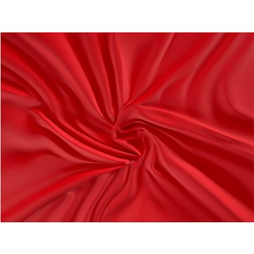 

Kvalitex Saténové prostěradlo s gumou 200 × 200 cm, červené