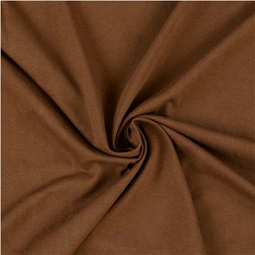 

Kvalitex Jersey prostěradlo tmavě hnědé 180 × 200 cm