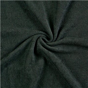 

Kvalitex Froté prostěradlo černé 140 × 200 cm